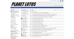 Desktop Screenshot of planetlotus.org