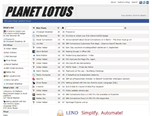 Tablet Screenshot of planetlotus.org
